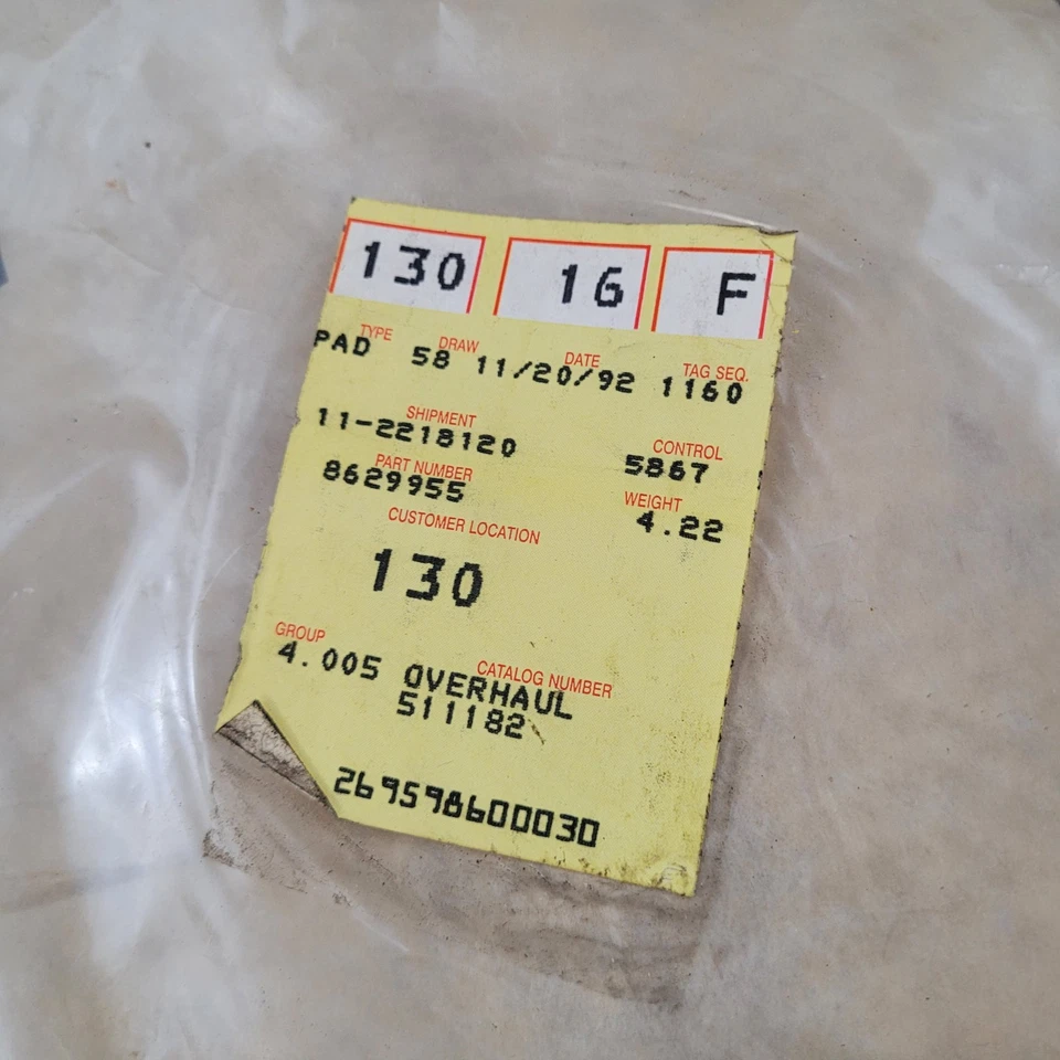 Nuevo kit de reconstrucción de transmisión NOS GM 24204440 1985-1990 HMMWV Hummer H1 CUCV Foto 4 de 4