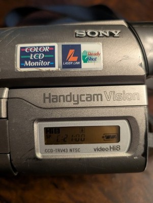 Sony Handycam CCD-TRV43 Hi-8 Analog Camcorder for sale online | eBay