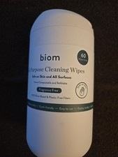2 Biom Refillable Wipe Dispenser BPA Free Magnetic Lid  Pk Of Wipes M011 