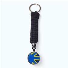 Deaf Flag  Sign Union Flag Keychain Backpack Luggage Accessory Deaf Community