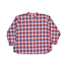 Polo Ralph Lauren Men's Red Plaid Button Down Shirt Big Tall Size 4XB