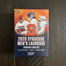 2026 TFL Syracuse Orange Team Set 1st Edition Original Sold Out.