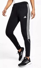 New Adidas Tiro 23 Track Soccer Tapered Training Black Pants HS3540 Women  s S
