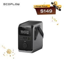 EcoFlow TRAIL 300 DC Portable Power Station 288Wh Battery 300W Solar Generator