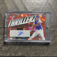 JR Ritchie 2022 Leaf Metal Thrillerz TH-JRR #1/2 Autograph Crystal Red Ice Auto