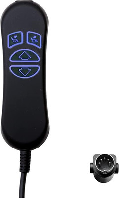 4 Button 5 Pin Prong Hand Control Handset Remote with USB and Backlight for L...