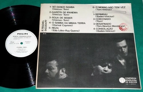 Tamba Trio - ST LP MONO 1968 Brazil 1st press PROMOTIONAL LP JAZZ BOSSA NOVA EDU - Image 2 of 4