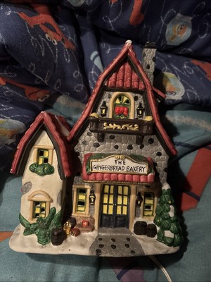Gingerbread  Bakery House Santa s Workbench  Collection 2001