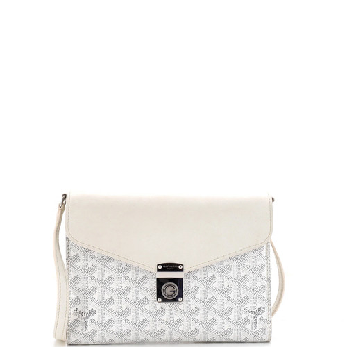 Goyard Chypre Wallet on Strap Coated Canvas with Leather