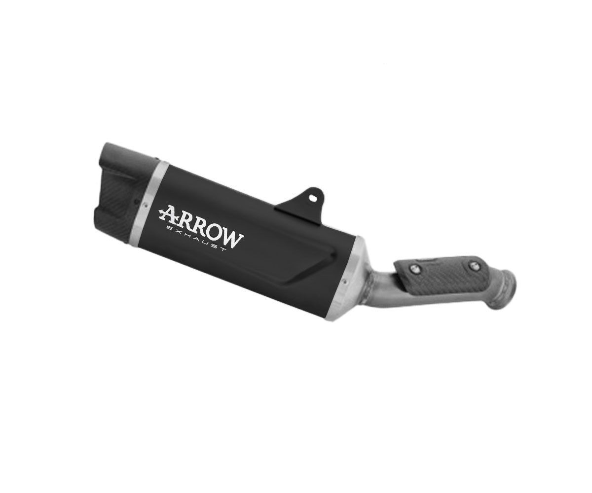 Exhaust Muffler Arrow Indy Race EVO Dark Alum Husqvarna Svartpilen 801 2024 2025