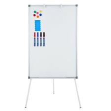 Portable Whiteboard with Adjustable Tripod Easel Magnetic Dry Erase Board 36x24