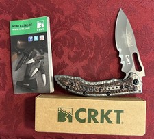 CRKT Ikoma Fossil 5471k Folding Pocket Knife NIB