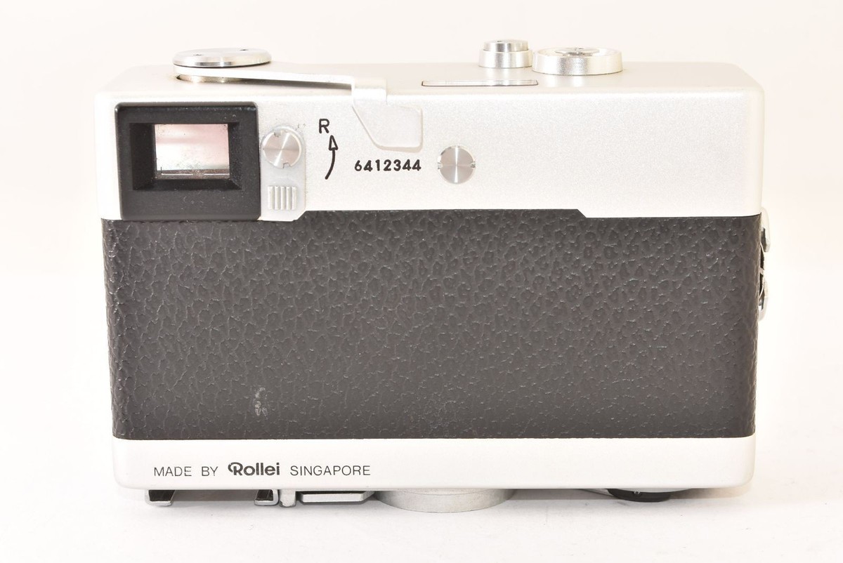 Rollei 35T Silver Compact Film Camera Singapore Made Model 35T