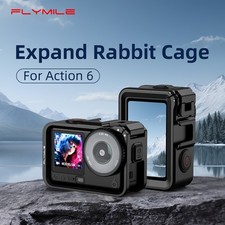 Protective Case Cover Frame for DJI OSMO Action 6 Camera Accessories Plastic