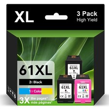 61XL 61 XL Ink Cartridge Fits for HP ENVY 4500 4501 4502 4504 5530 5531 5535 Lot