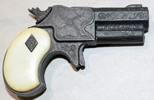 KR-91 Vintage Leslie-Henry Toy Cap Gun Western Derringer