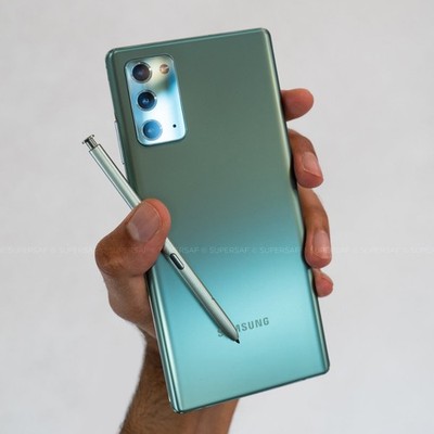 Samsung Galaxy Note 20 N981B/DS 256GB DUAL SIM Unlocked Smartphone Mint Green US