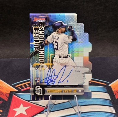 2019 Bowman's Best Future Foundations Die Cuts Fernando Tatís Jr. /150 RC Auto