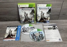 Refurbished Assassin's Creed III GameStop Edition Xbox 360 Complete CIB VG