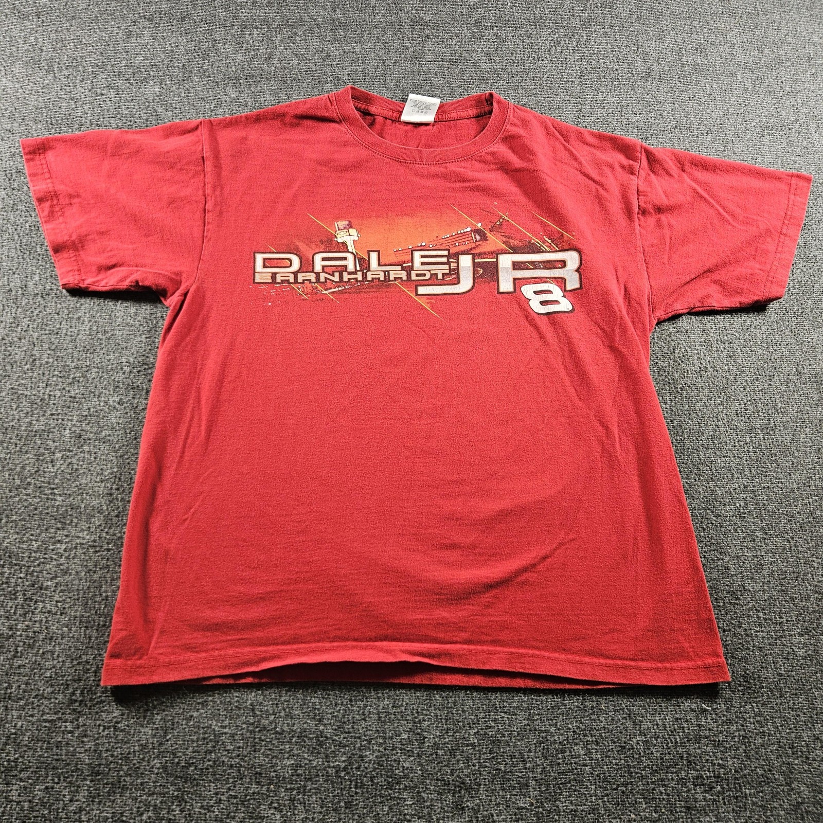 Dale Earnhardt Jr 8 Shirt Mens M Red NASCAR Racing Budweiser Chase Graphic Tee