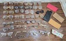 Vintage Eyeglasses & Sunglasses Glasses Cases A/O Japan France Italy (LOT Of 29)