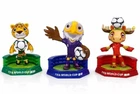 FIFA 2026 World Cup Official Licensed Mascot Figurines Set 3 Maple Zayu Clutch