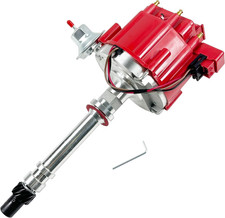 HEI Ignition Distributor with Cap  Rotor for Chevy GM SBC 262 267 283 305 307 3