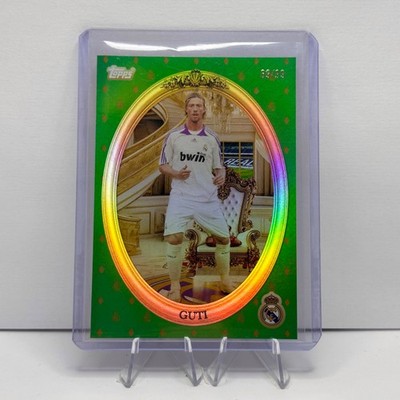 Guti /99 - Topps Real Madrid Team Set 2025-26 - Numbered, Green, Legend, #45