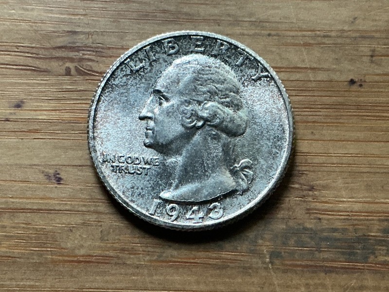1943-S Washington Quarter Better Grade