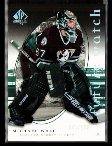 Michael Wall #221 2005 SP Authentic card