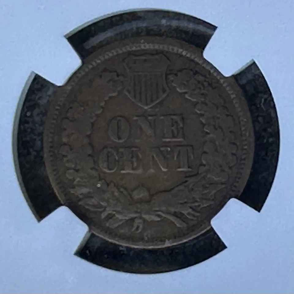 1877 Indian Head Cent NGC VF20 BN - rarest of the series - Image 4 of 4