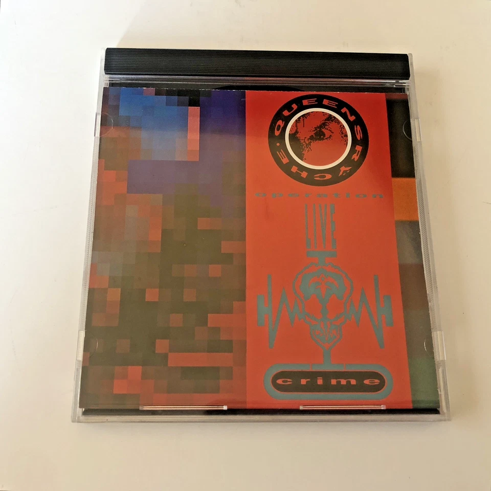 Queensryche Operation: LIVE Crime CD VHS Tape + Book Box Set 1991 Good Foto 4 de 4