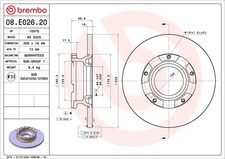 Disque de frein Ford TOURNEO