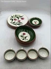 Stangl Pottery Multicolor Thistle Kitchenware Dinner Plate And Bowl Mixed Lot