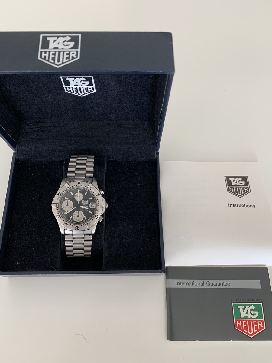 Tag Heuer 262.006 /1 Vintage Chronograph Watch Exc Tag Heuer 262.006 /1 Vintage Chronograph Watch Exc