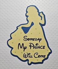 Princess Snow White Inspired Silhouette Scrapbook, Card Making Paper Piecing
