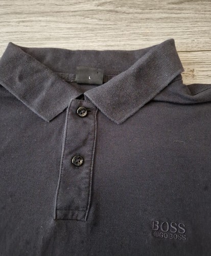 Hugo Boss Short-Sleeve Polo L Black - Picture 2 of 3