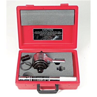 Proto J6232 3200 Ft-Lbs Full Polish Torque Multiplier, Anti-backlash Device