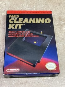 NES CLEANING KIT COMPLETE Authentic Nintendo NES NEW OPEN BOX UNUSED