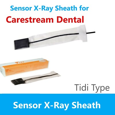 Dental Digital Sensor X-Ray Sheath Kodak Carestream Size 0/ 1 /2 , 100 or 500/Bx