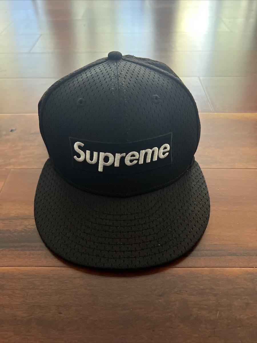 Supreme × NEW ERA ビッグロゴヘッドバンド black