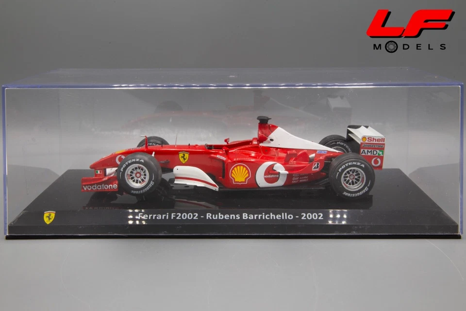 1:24 Ferrari F2002 Rubens Barrichello 2002 - Le Grandi Ferrari F1 - Immagine 3 di 3