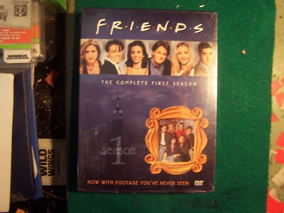 Friends - The Complete First Season (DVD, 2002, 4-Disc Set, Four