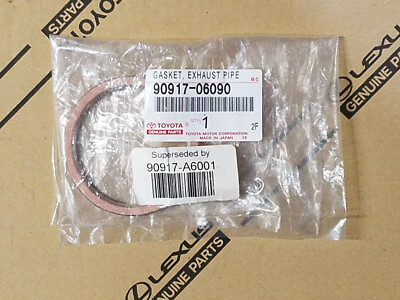 NEW GENUINE TOYOTA LEXUS EXHAUST PIPE GASKET 90917-A6001 90917