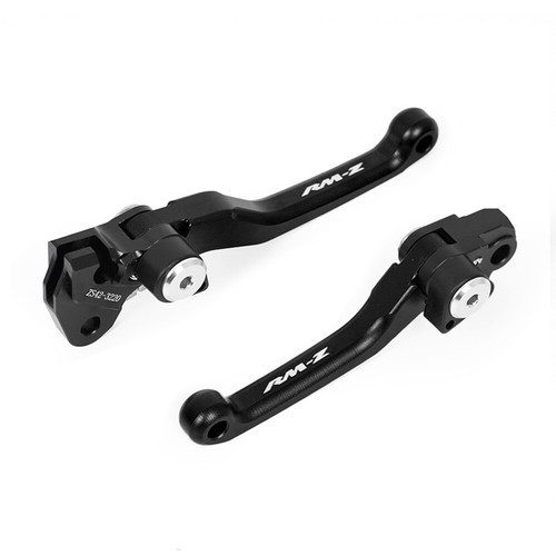 Billet Pivot Foldable Brake Clutch Levers Fit For Suzuki RM125 RM250 1996-2003 e