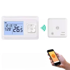 Smart WiFi Thermostat RF Gas Boiler Room Heating Temperature Controller with App