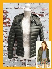 Zara Coat Puffa Style Jacket Anorak/ Khaki (m) / School Coat Uniform 180