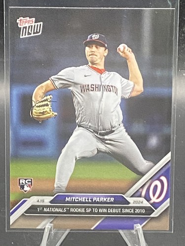 2024 Topps Now 81 Mitchell Parker