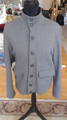 DONDUP MEN LIGHT JACKET SIZE M GRAY COLOR