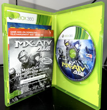 MX vs. ATV Alive (Microsoft Xbox 360, 2011) Complete CIB